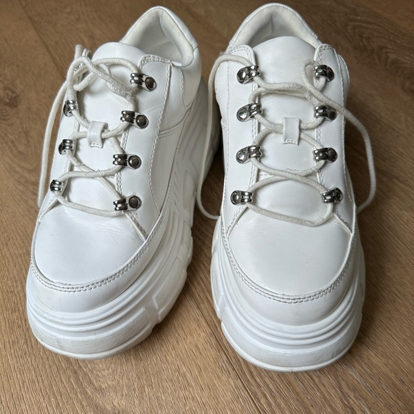 Call It Spring Shoes - Chunky white platform sneakers